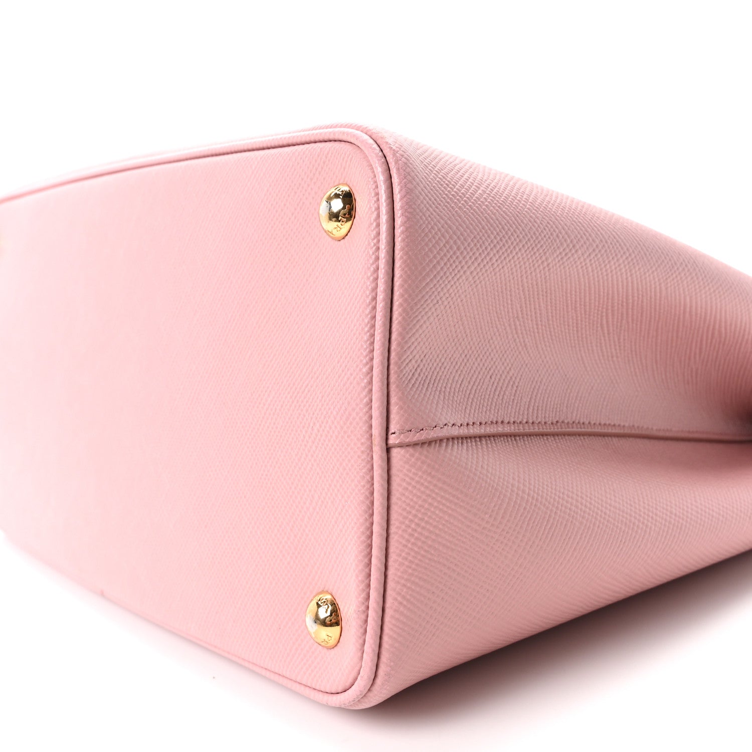 Saffiano Cuir Medium Double Bag Cammeo Rosa