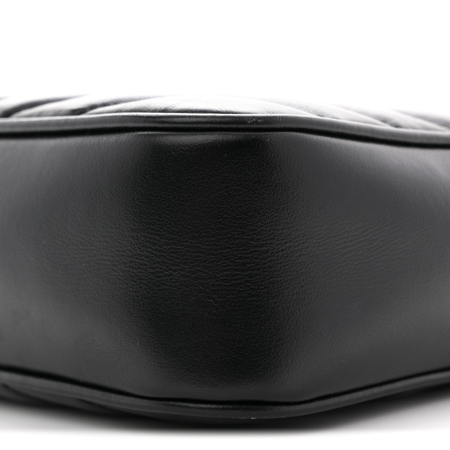 Calfskin Matelasse Monogram Monochrome Lou Camera Bag Black