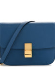 Goatskin Medium Classic Box Flap Bag Deepsea