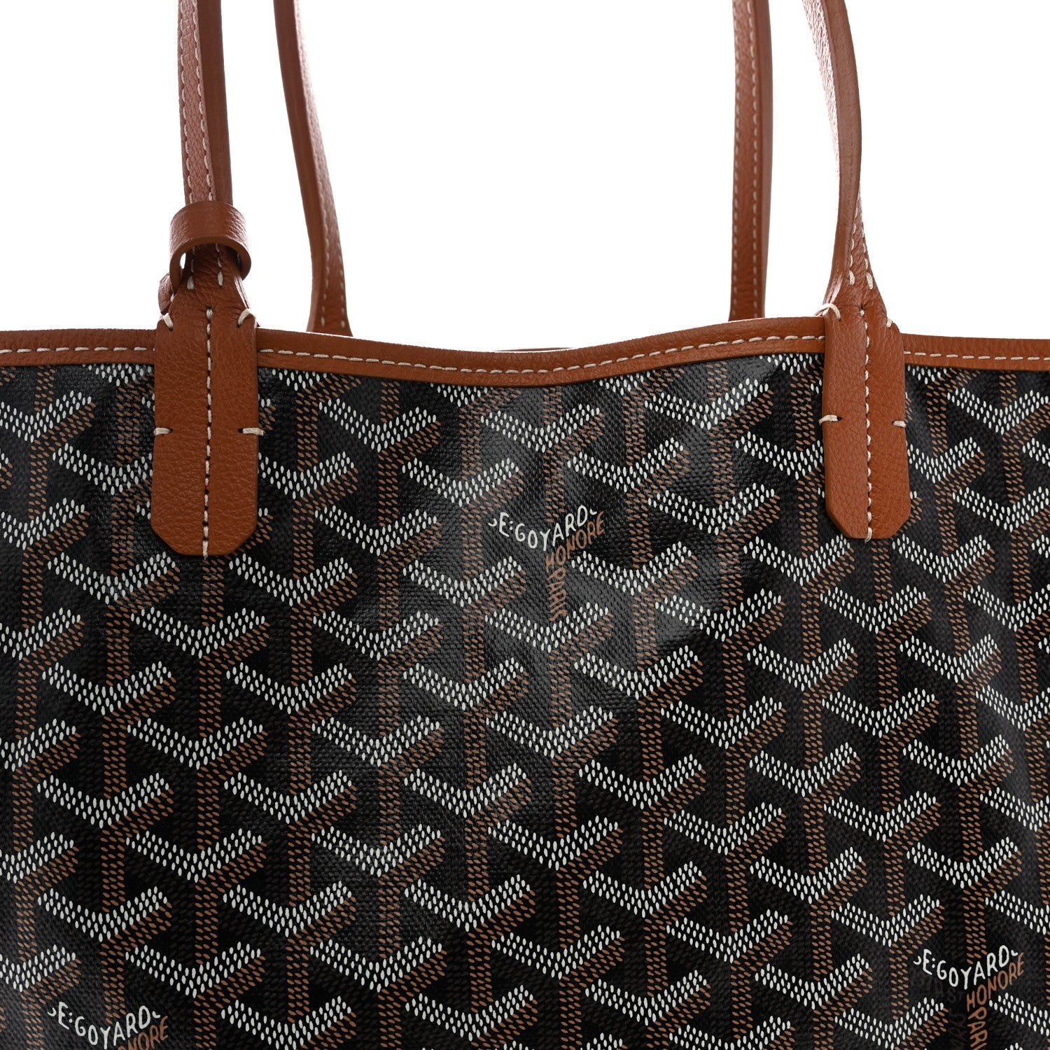 Goyardine Saint Louis PM Black Gold