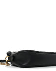 Calfskin Matelasse Small GG Marmont Chain Shoulder Bag Black