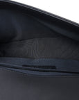 Lambskin Chevron Quilted Medium Boy Flap Black
