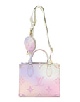 Monogram Giant Spring In The City Onthego PM Sunrise Pastel