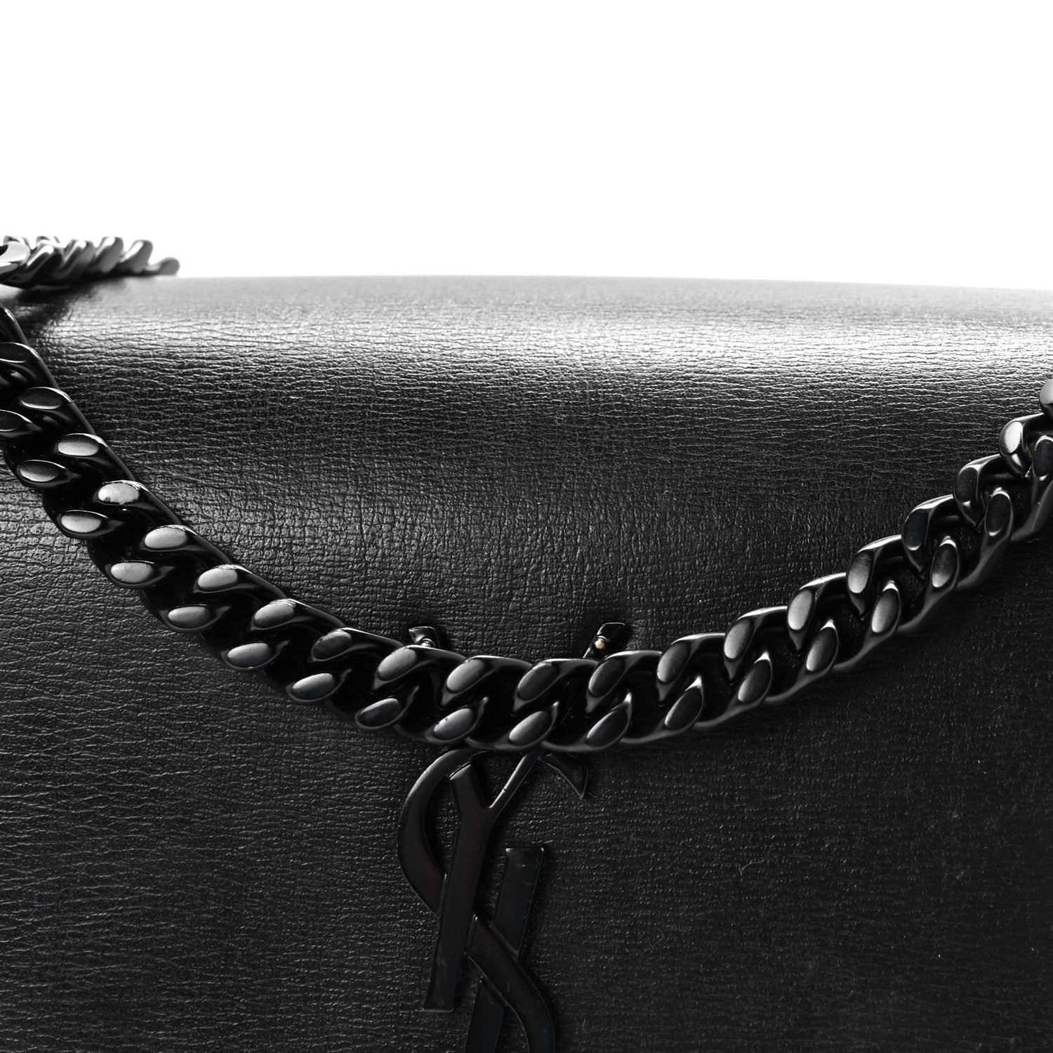 Calfskin Medium Monogram Monochrome Sunset  Black
