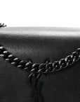 Calfskin Medium Monogram Monochrome Sunset  Black