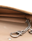GG Supreme Monogram Super Mini Dionysus Shoulder Bag Taupe