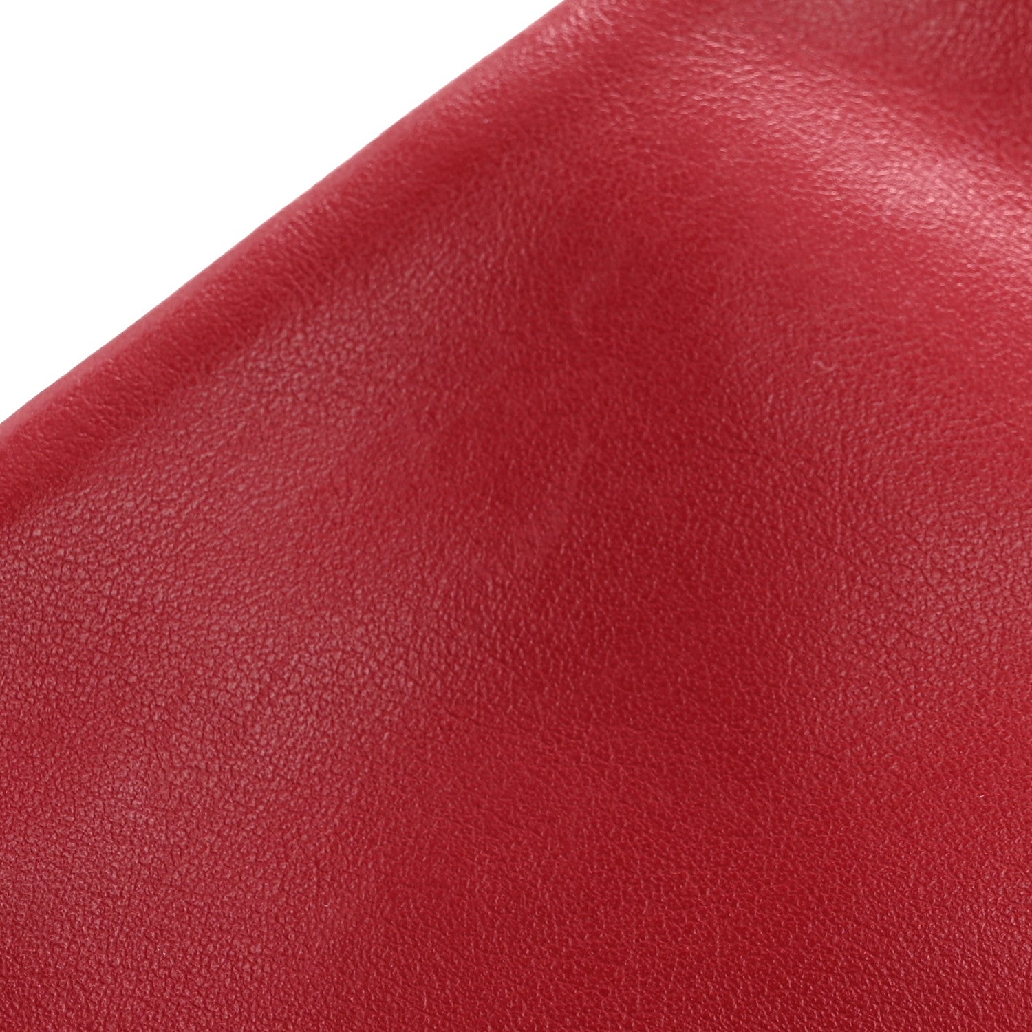 Calfskin Y Quilted Monogram Medium Loulou Chain Satchel Lipstick Red