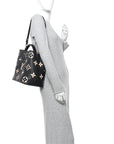 Empreinte Monogram Giant Neonoe MM Black Beige