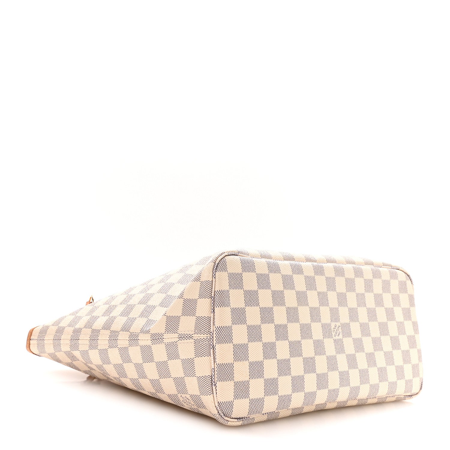 Damier Azur Neo Neverfull MM Rose Ballerine