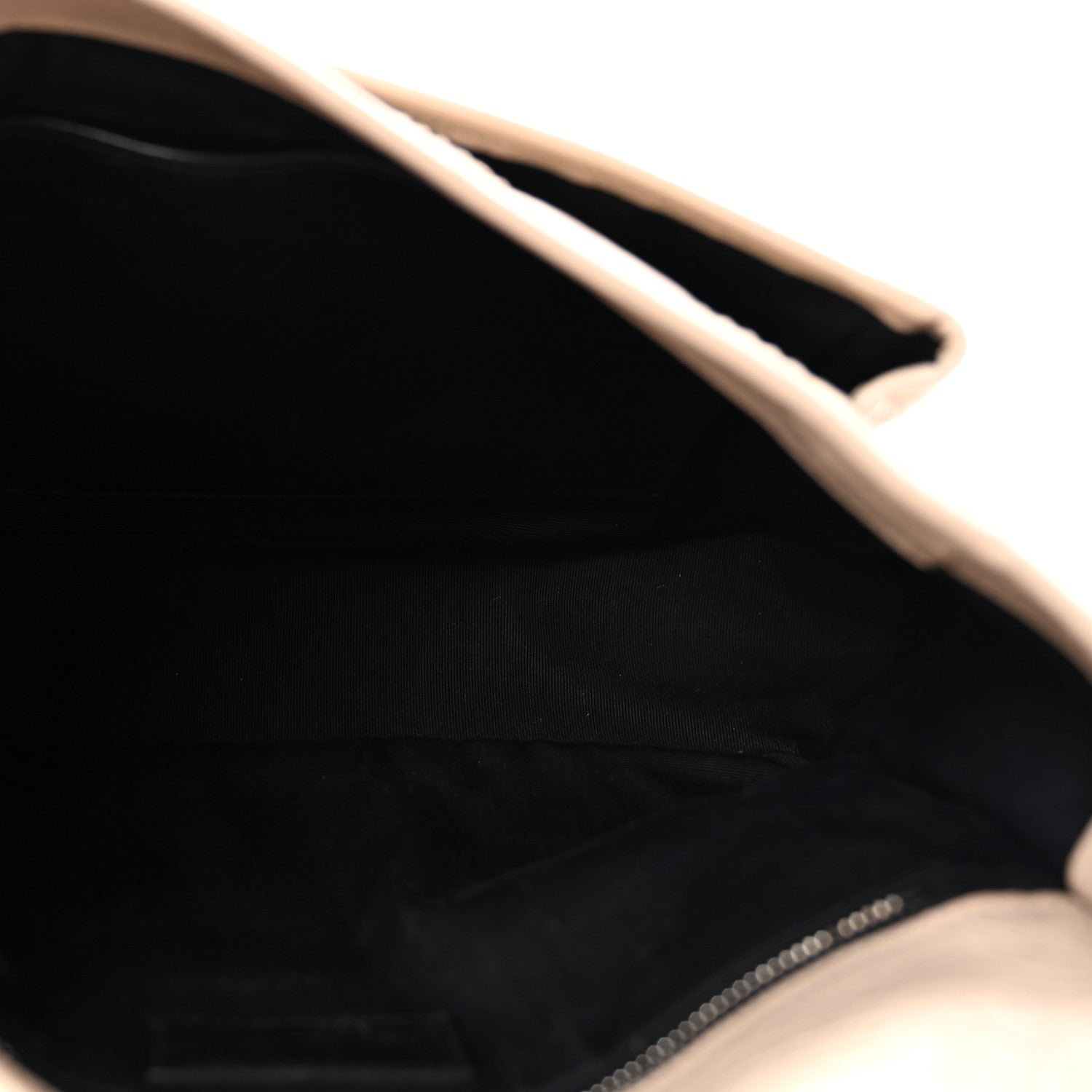 Crinkled Calfskin Matelasse Monogram Medium Niki Chain Satchel Gold Sand