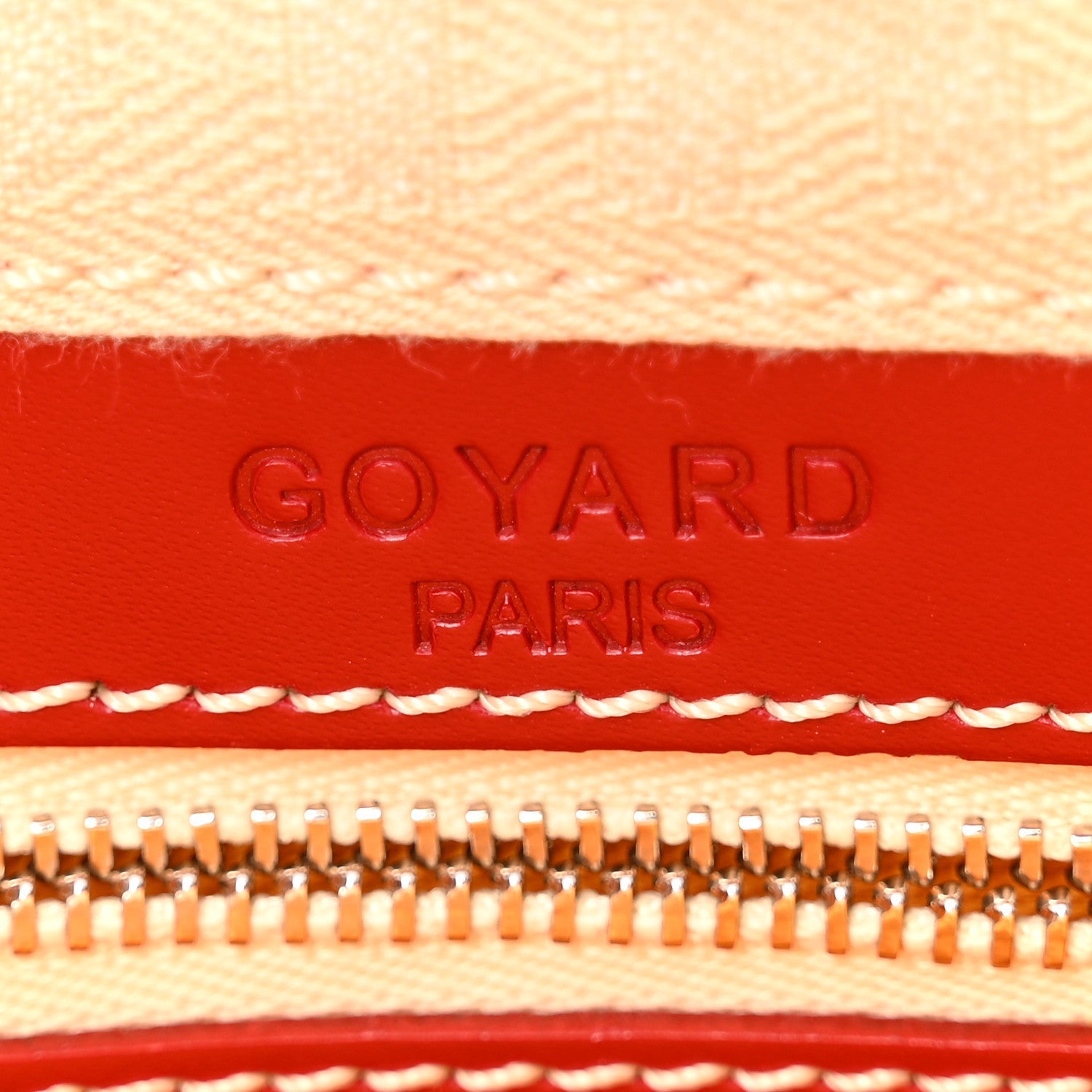 Goyardine Beluga PM Tote Red