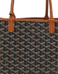 Goyardine Saint Louis PM Black Gold