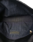 Lambskin Quilted Medium Westminster Pearl Flap Black