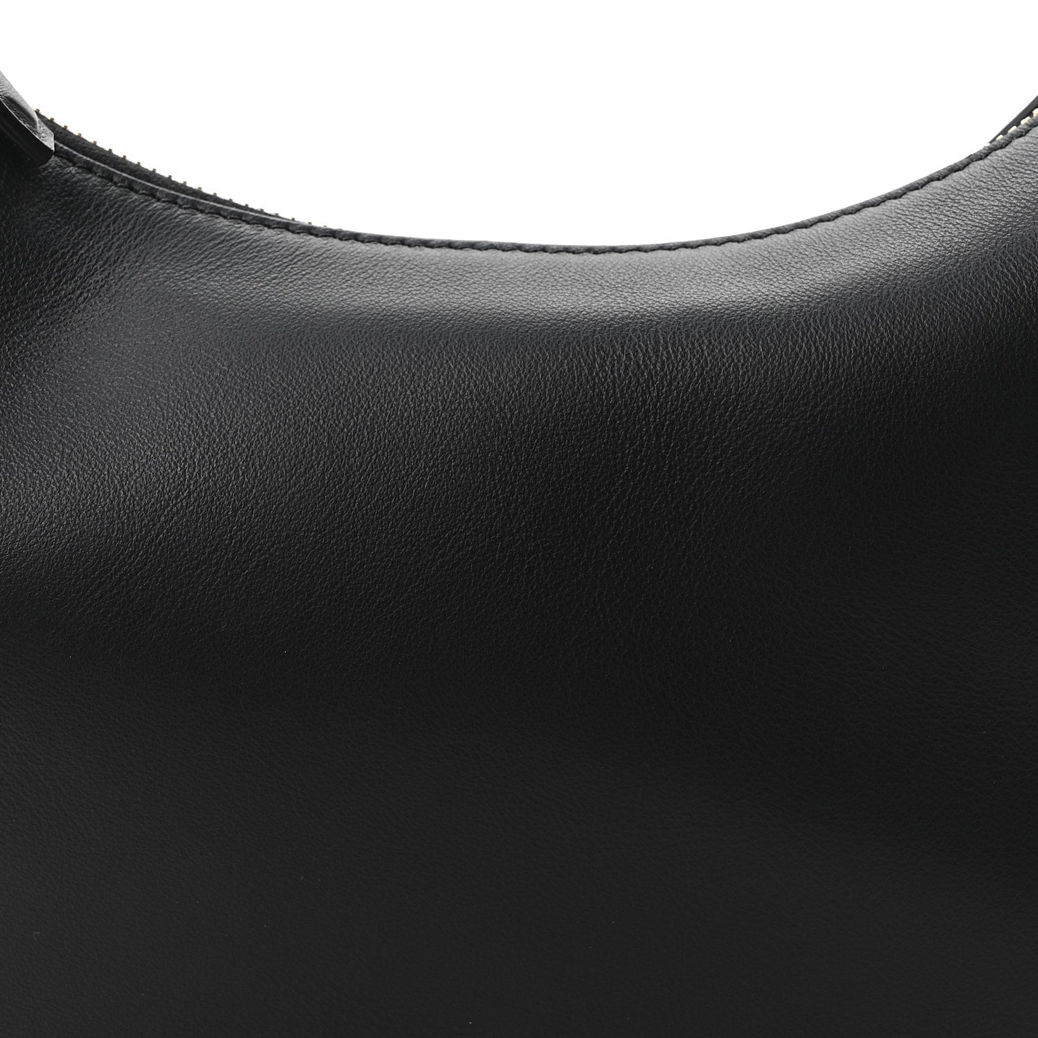 Vitello Grace Matte Small FNDIgraphy Hobo Bag Black