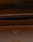 Box Calfskin Medium Classic Box Flap Bag Camel