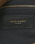 Lambskin Quilted Small Loulou Puffer Monogram Chain Satchel Dark Beige