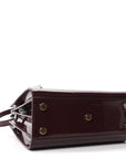 Patent Nano Sac de Jour Dark Red Wine