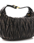 Nappa Matelasse Pouch Sand Coffee