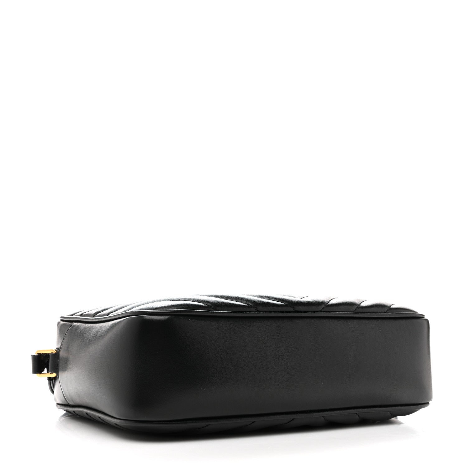 Calfskin Matelasse Monogram Lou Camera Bag Black