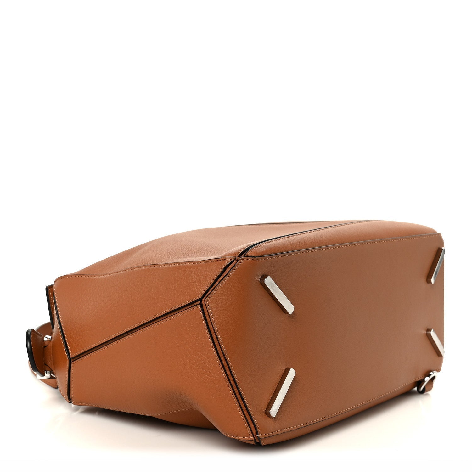 Calfskin Medium Puzzle Bag Tan