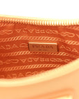 Saffiano Lux Mini Re-Edition Shoulder Bag Arancio