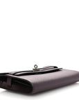 Epsom Kelly Wallet To Go Rouge Sellier