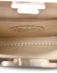 Cuoio Romano Selleria Bi-Color Medium Peekaboo Iconic Satchel Asfalto Latte