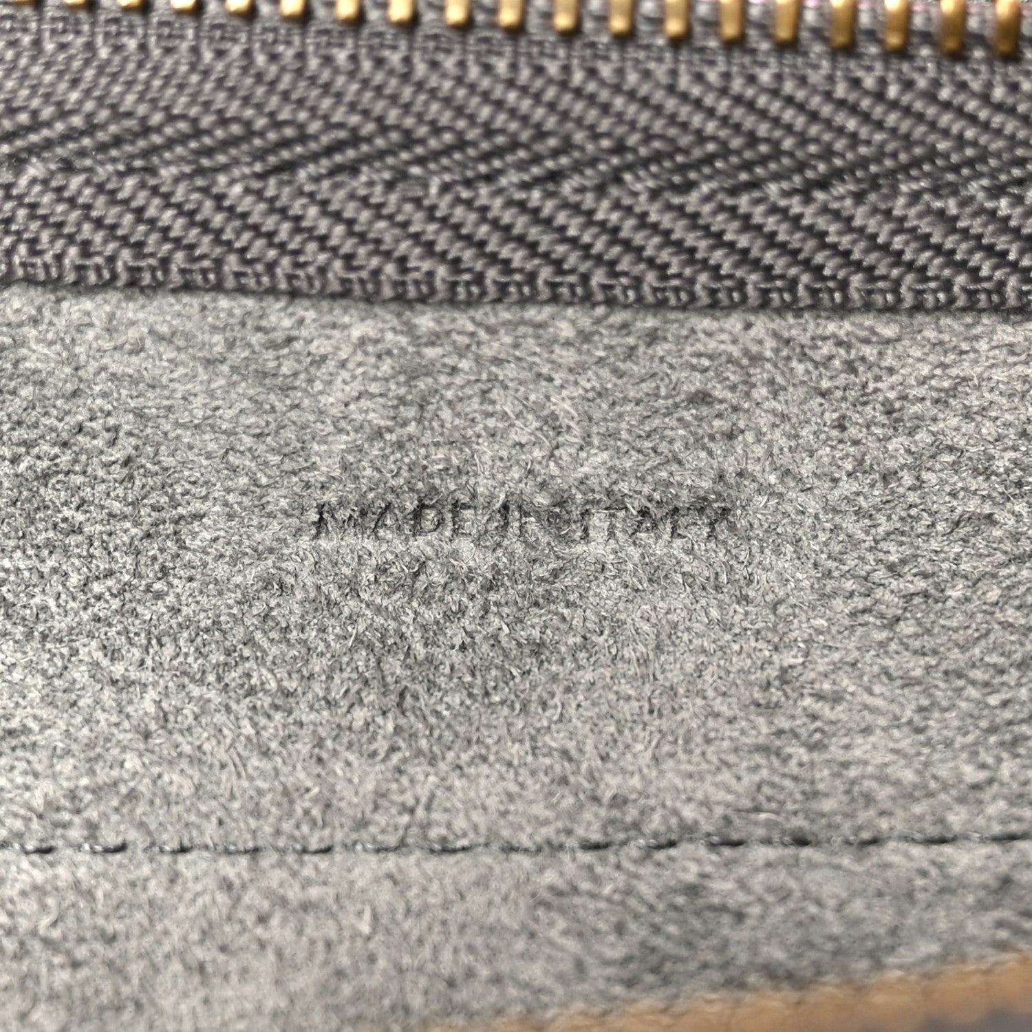 Calfskin Crocodile Embossed Nano Belt Bag Grey