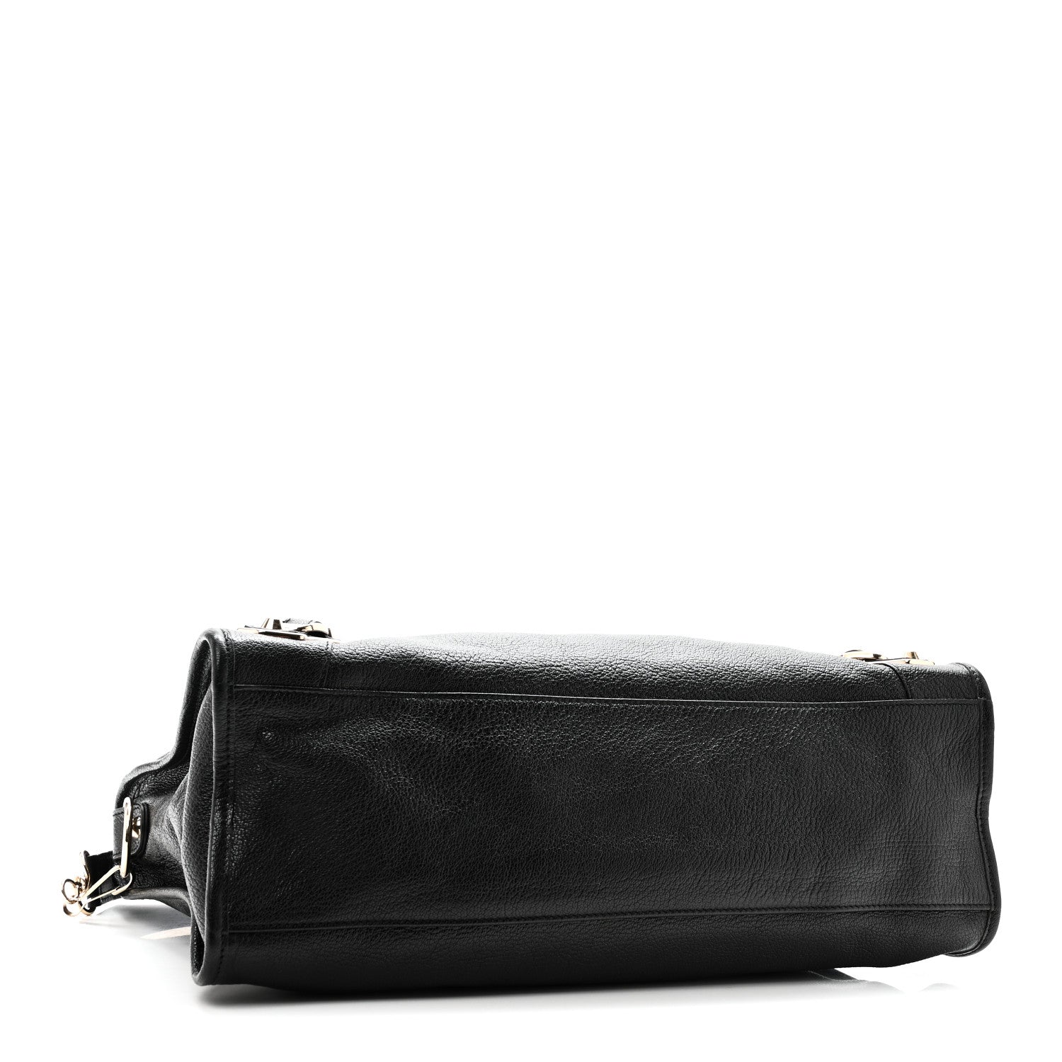 Chevre Gold Metallic Edge Hardware City Black