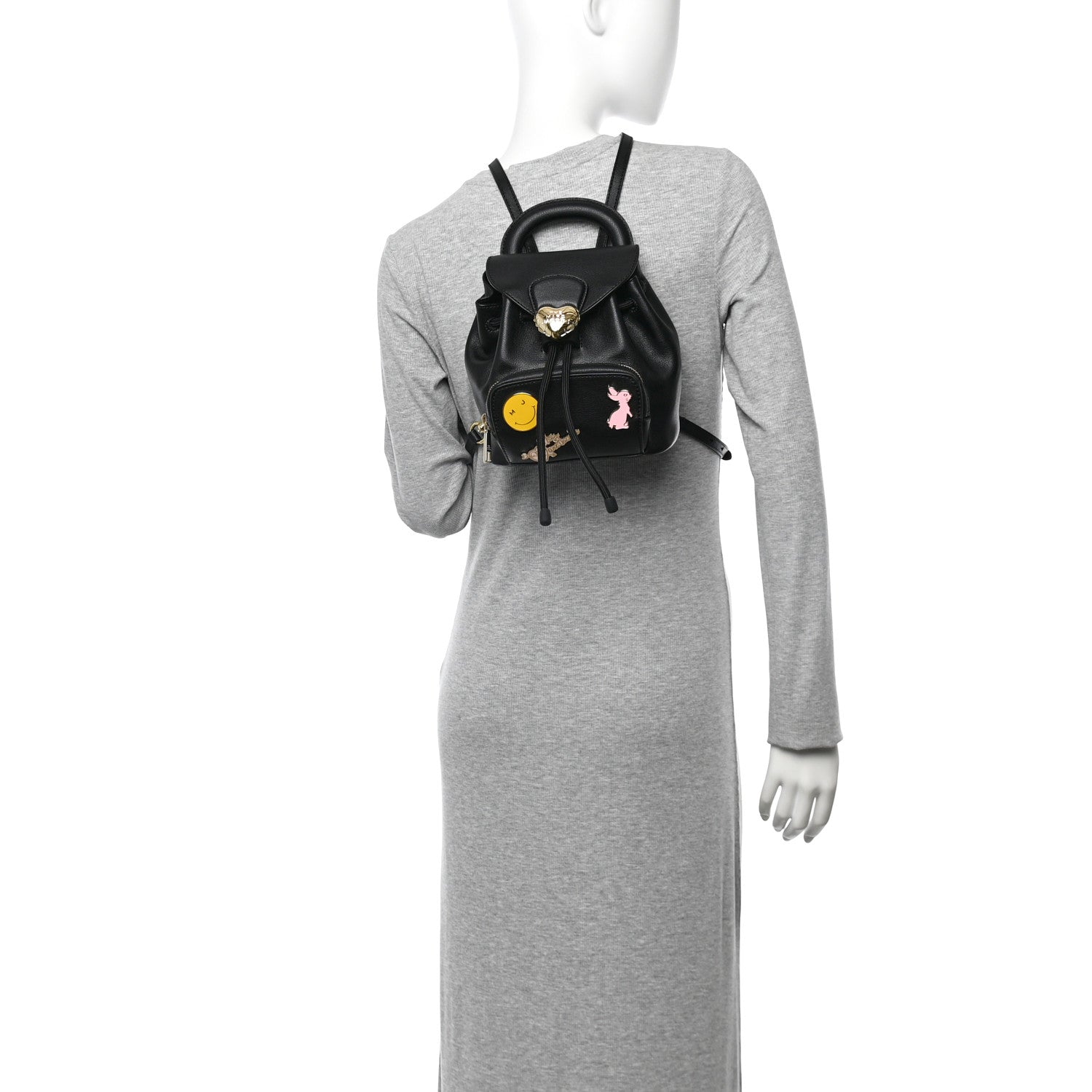 Calfskin The Bubble Backpack Black