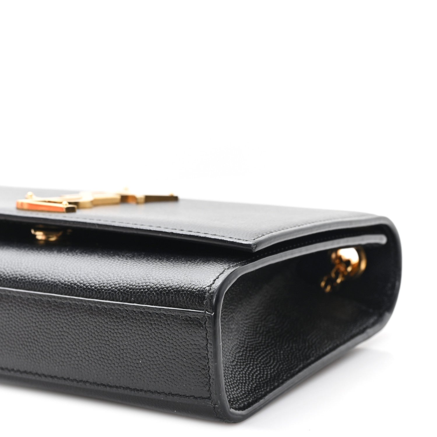 Grain De Poudre Small Monogram Kate Satchel Black