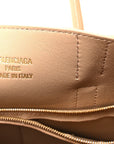 Smooth Calfskin Small Bel Air Carry All Bag Latte