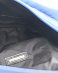 Sport Nylon Logo Embroidered Wheel Beltpack Electric Blue Black