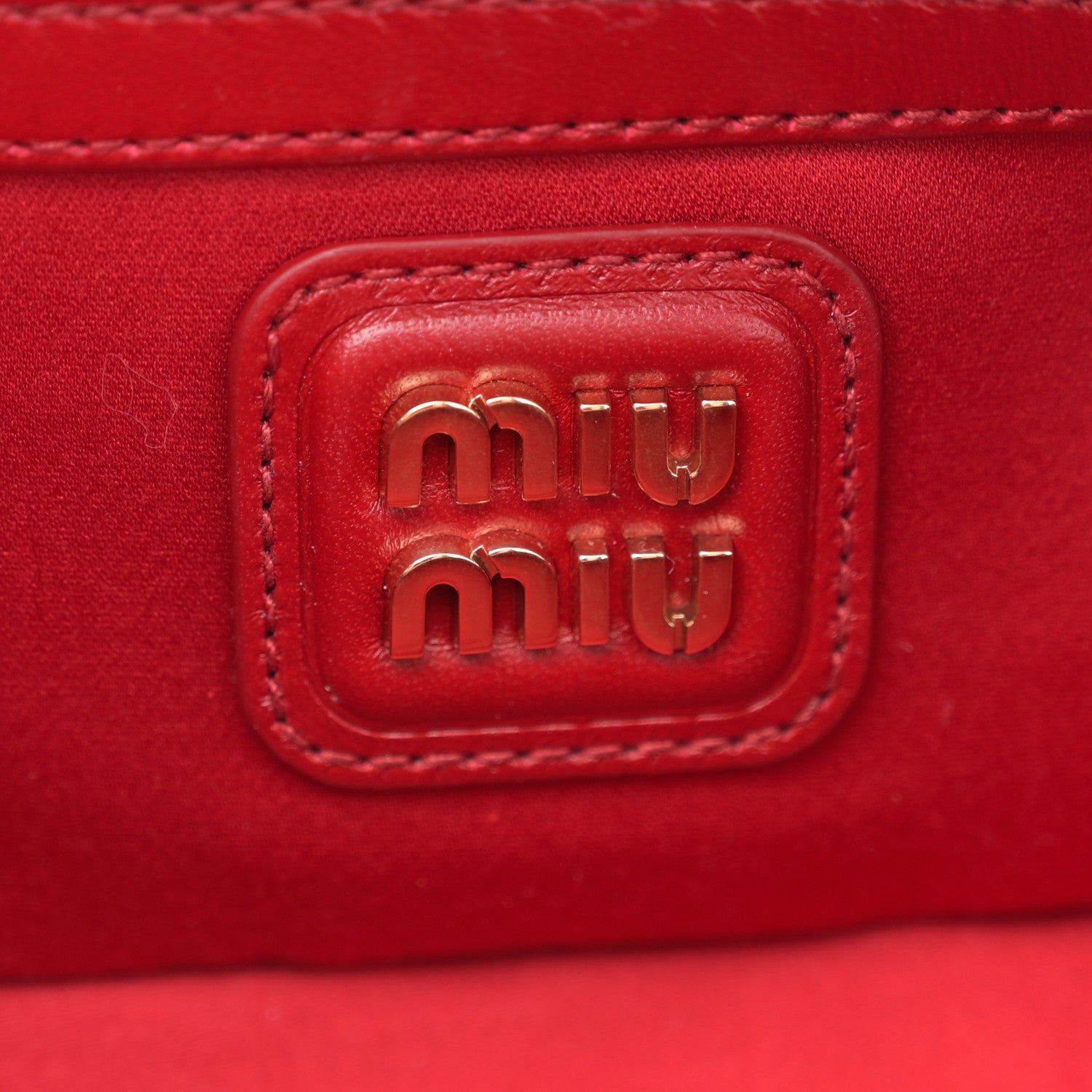 Nappa Matelasse Regular Arcadie Top Handle Bag Rosso