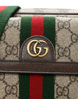 GG Supreme Monogram Web Mini Ophidia Bag Beige Ebony