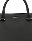 Calfskin Mega Check Small Banwell Tote Black