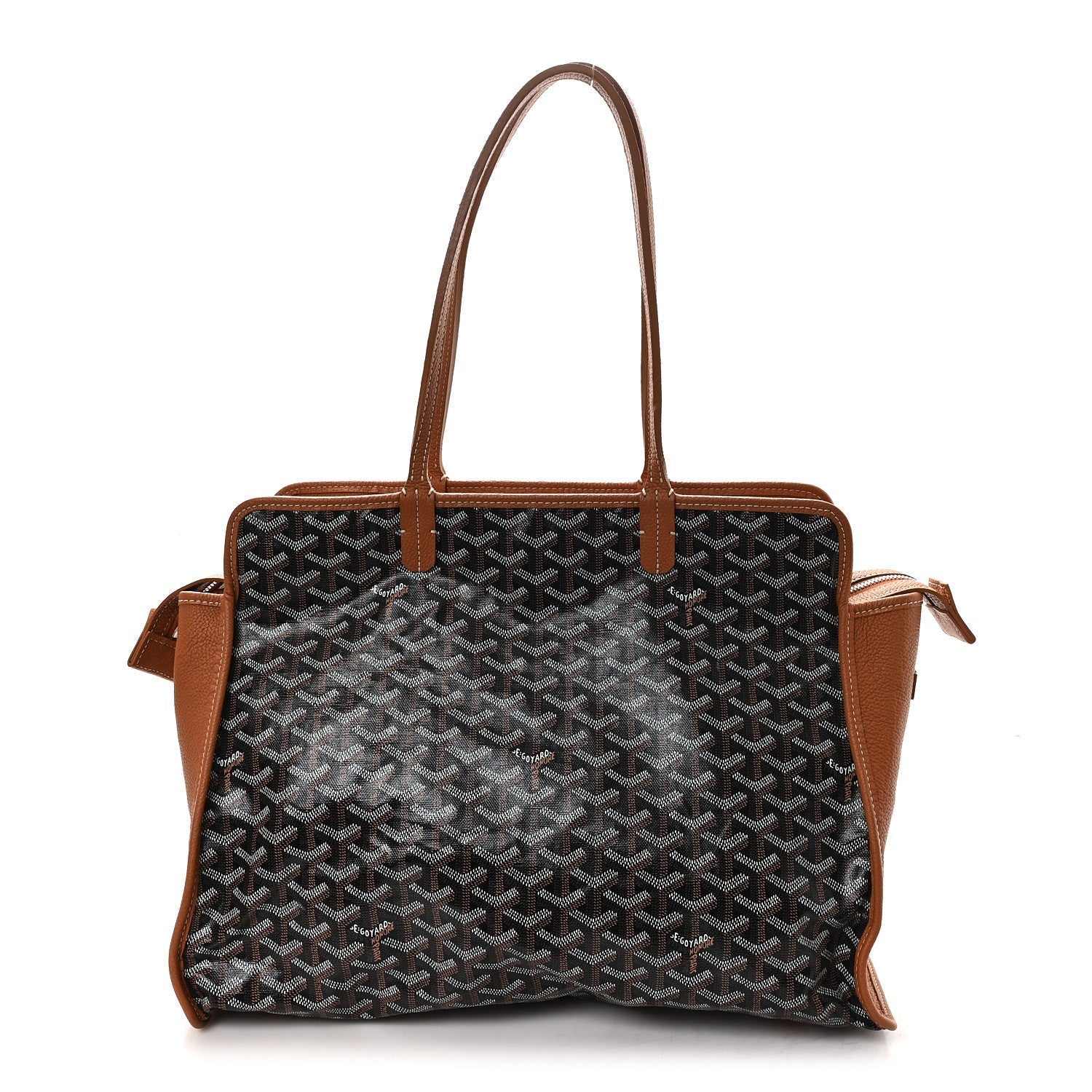 Goyardine Sac Hardy Pet Carrier PM Black Gold