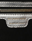 Smooth Calfskin 1983 Knight Check Link Backpack Silver