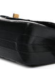 Aged Calfskin Chevron Quilted 2.55 Reissue Mini Flap Black