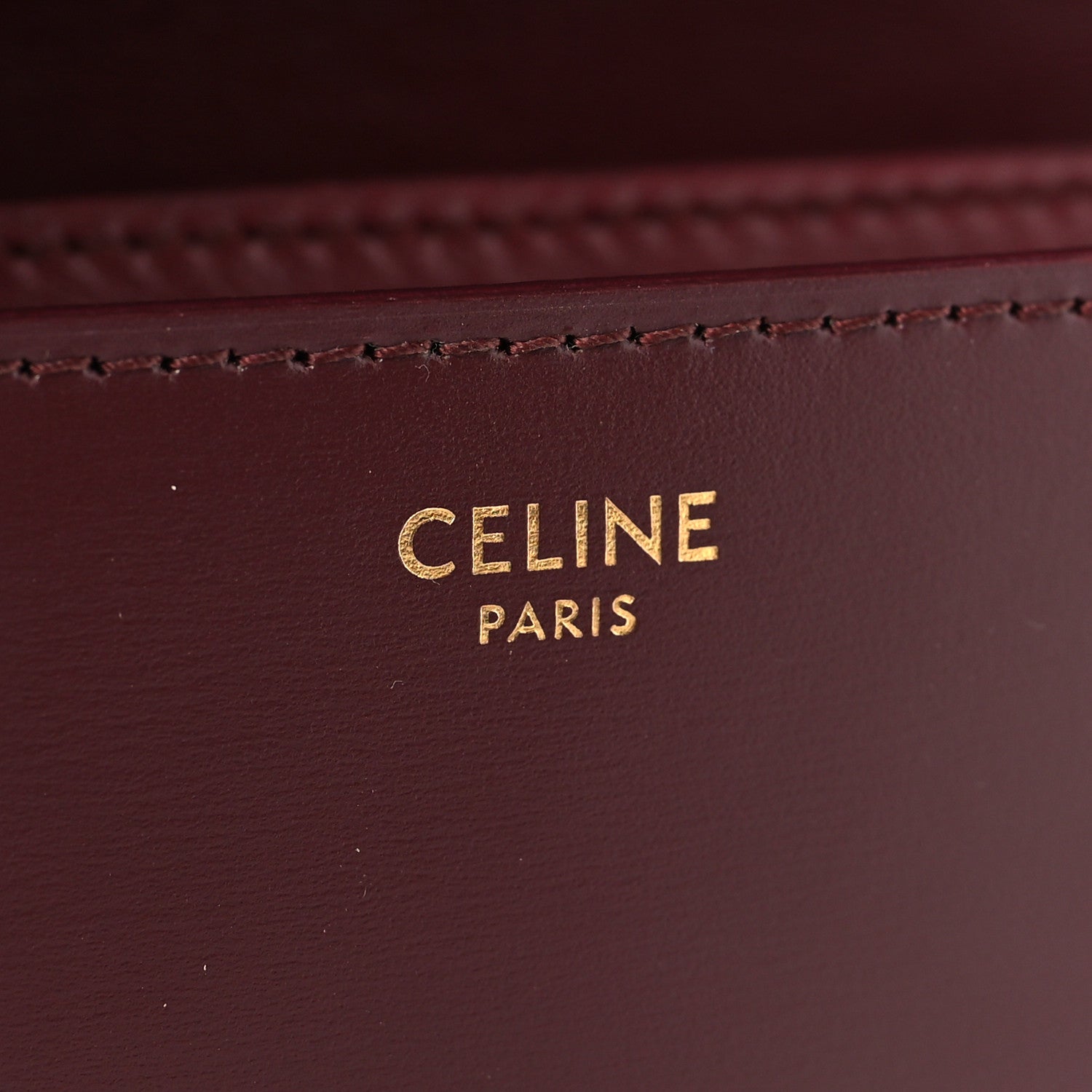 Box Calfskin Teen Classic Box Flap Bag Burgundy