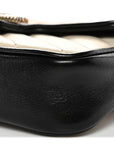 Vintage Effect Calfskin Matelasse Diagonal Super Mini Torchon GG Marmont Shoulder Bag  Cognac Mystic White Blue Agata