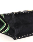 Suede Large L'Air Book Tote Black