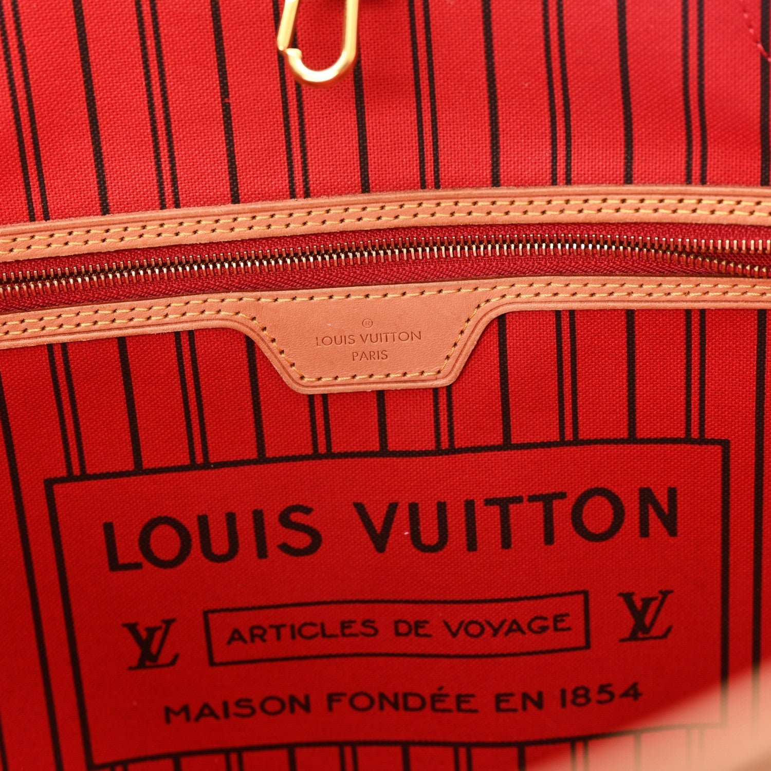 Monogram Neo Neverfull MM Cherry
