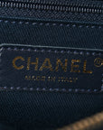 Caviar Quilted Business Affinity Waist Belt Bag Navy