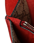 GG Supreme Monogram Small Dionysus Shoulder Bag Red