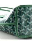 Goyardine Reversible Mini Anjou Green