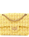 Tweed Quilted 2.55 Reissue Mini Flap Yellow