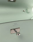 Epsom Kelly Wallet To Go Vert Peppermint