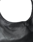 Nappa Mini Triangle Hobo Black
