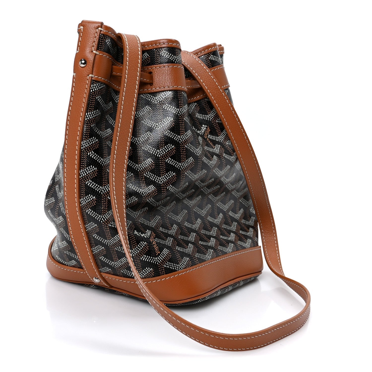 Goyardine Petit Flot Black Gold